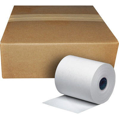 3 1/8" X 200' Premium BPA Free Thermal Paper Rolls - 50 Rolls