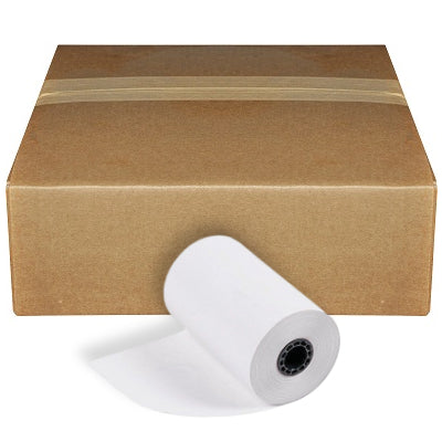 3 1/8" X 60' Mobile Printer Thermal Paper Rolls - 50 Rolls